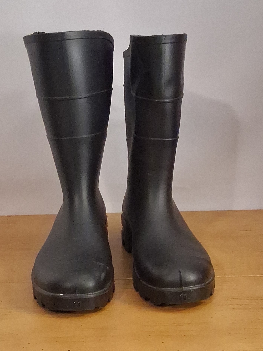 Men's Black Waterproof Tall Rain & Snow Boots